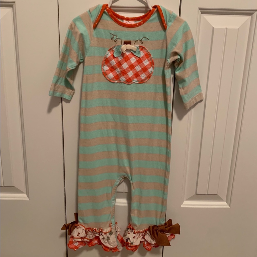 RicRac & Ruffles Fall Romper